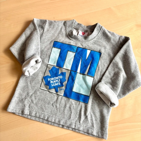 Y2K Toronto Maple Leafs kids sweater size 4 - Picture 1 of 5